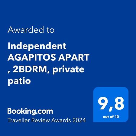 Independent Agapitos Apart , 2Bdrm, Private Patio Naxos City 외부 사진