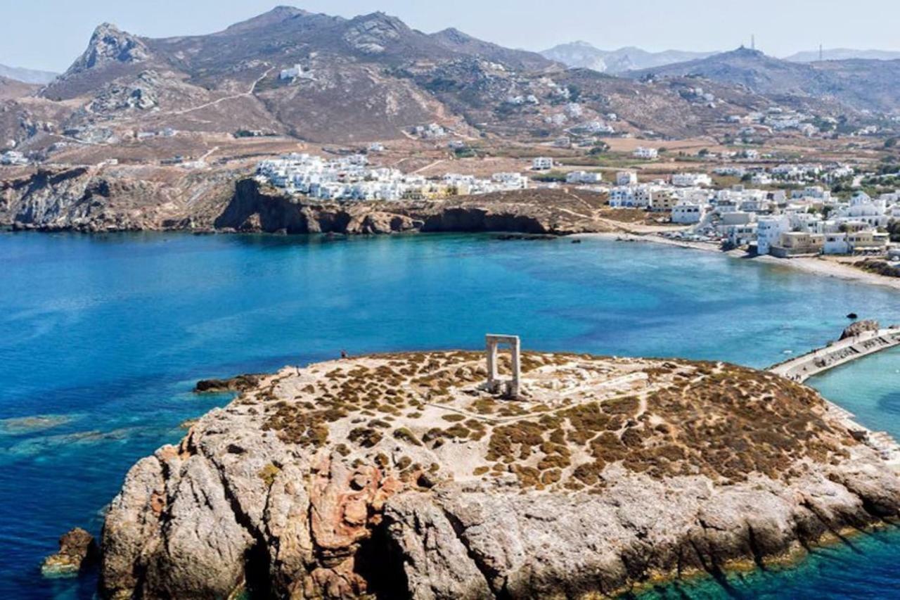 Independent Agapitos Apart , 2Bdrm, Private Patio Naxos City 외부 사진