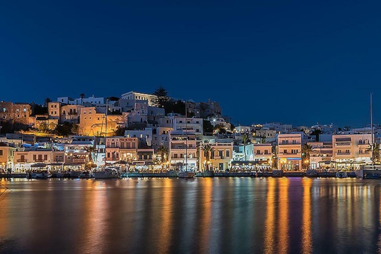 Independent Agapitos Apart , 2Bdrm, Private Patio Naxos City 외부 사진